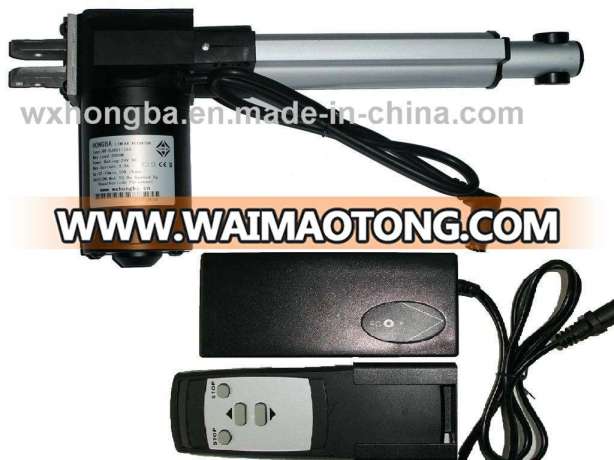 Electric 24V DC Motor Cheap Linear Actautor, High Load Linear Actuator 24 Volt 300mm Stroke (HB-DJ801)