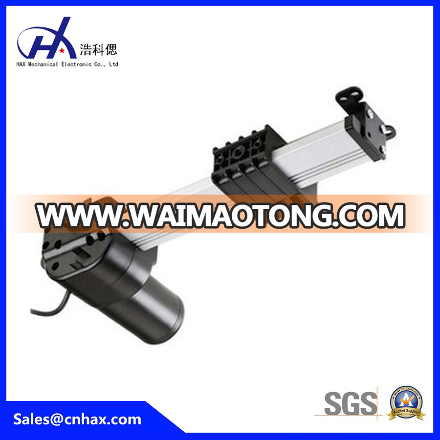 Brush Commutation and Tubular Motor Type Linear Actuator